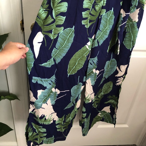 ๐HP๐NWT Palm Print Jumpsuit by AX PARIS ASOS - Picture 5 of 6